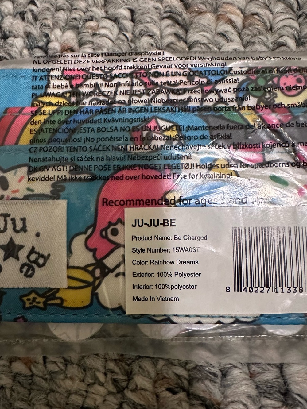 JU-JU-BE x Sanrio Rainbow Dreams Be Charged with Twin Star Placement